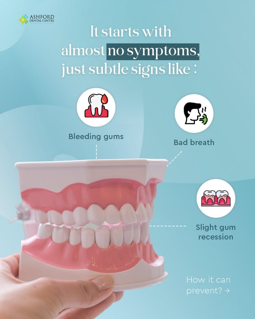 Gum disease symptoms and treatment in Singapore