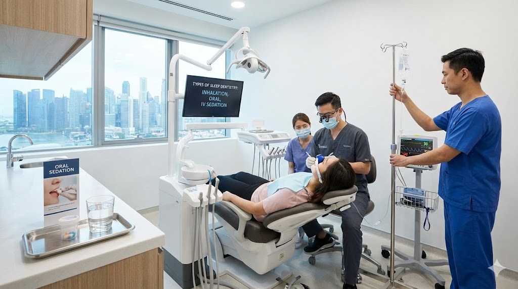 Types of Sleep Dentistry Available in Singapore Dental Clinics