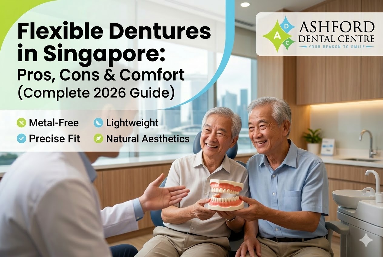 Flexible Dentures in Singapore- Pros, Cons & Comfort (Complete 2026 Guide)