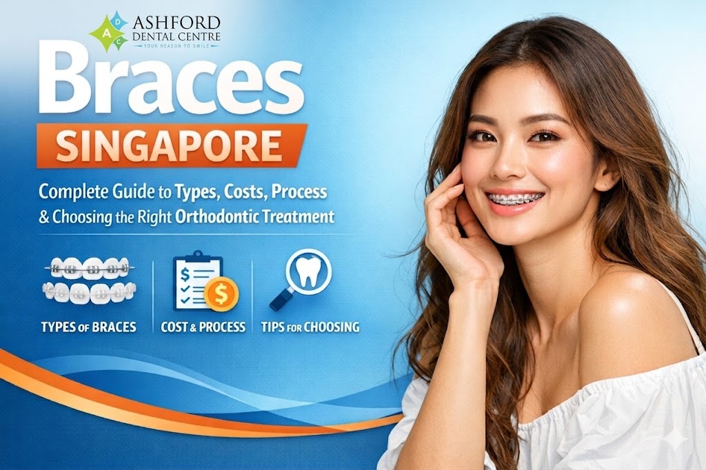 Braces Singapore- Complete Guide to Types, Costs, Process and Choosing the Right Orthodontic Treatment Ashford Dental Center
