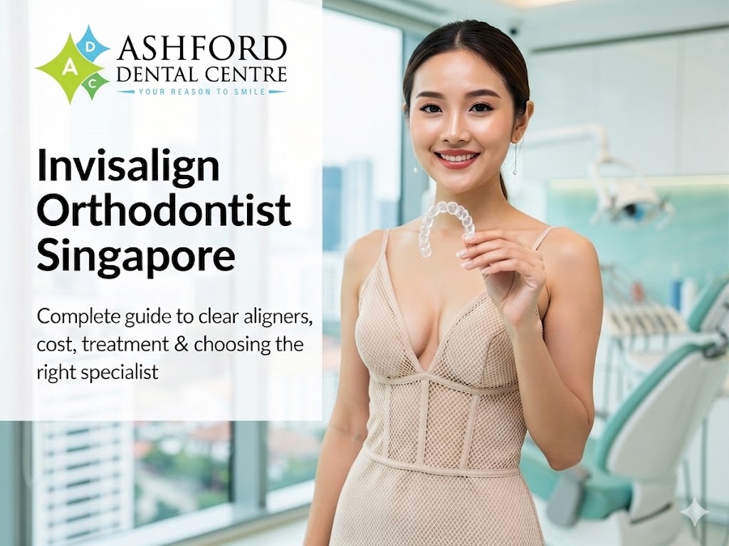Invisalign Orthodontist Singapore- Complete Guide to Clear Aligners, Cost, Treatment and Choosing the Best Specialist Ashford Dental Center