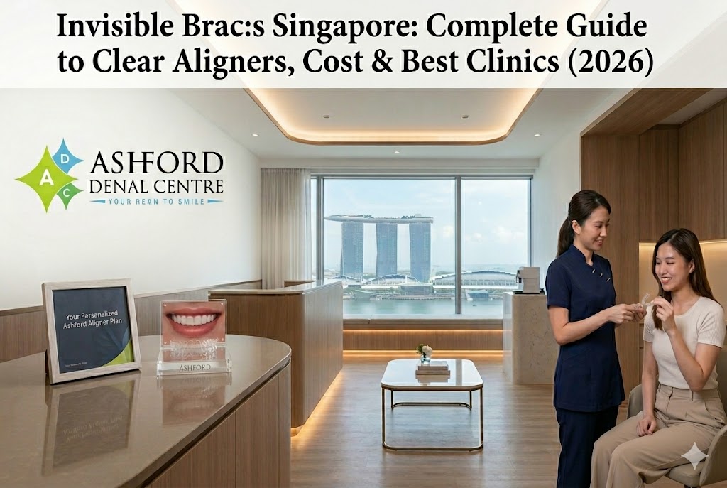 Invisible Braces Singapore- Complete Guide to Clear Aligners, Cost & Best Clinics (2026)- Ashford Dental Center