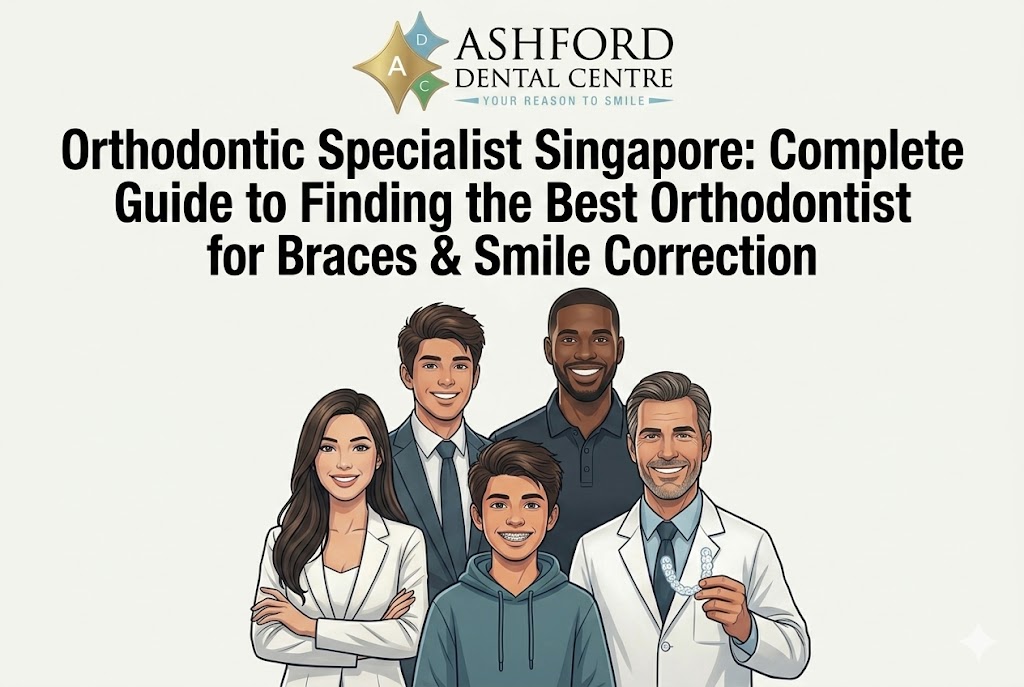 Orthodontic Specialist Singapore- Complete Guide to Finding the Best Orthodontist for Braces & Smile Correction- Ashford Dental Center
