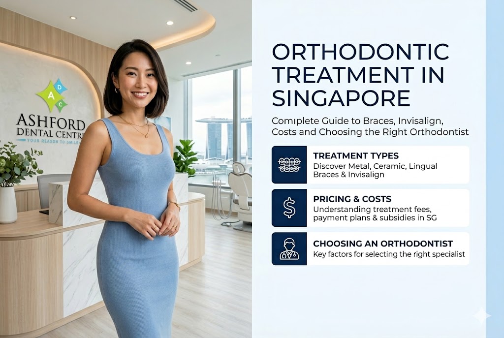 Orthodontic Treatment in Singapor- Complete Guide to Braces, Invisalign, Costs and Choosing the Right Orthodontist Ashford Dental Center