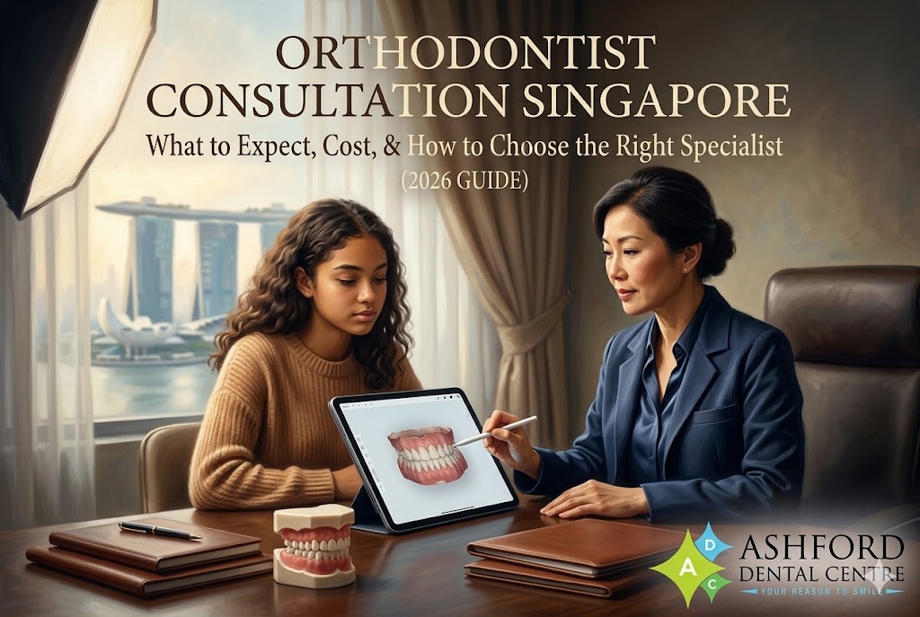 Orthodontist Consultation Singapore- What to Expect, Cost and How to Choose the Right Specialist (2026 Guide)- Ashford Dental Center