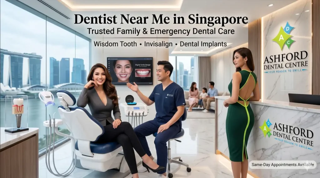 Dentist Near Me in Singapore How to Find the Right Dental Clinic for Your Family, Emergency & Long-Term Oral Health-Ashford Dental Center