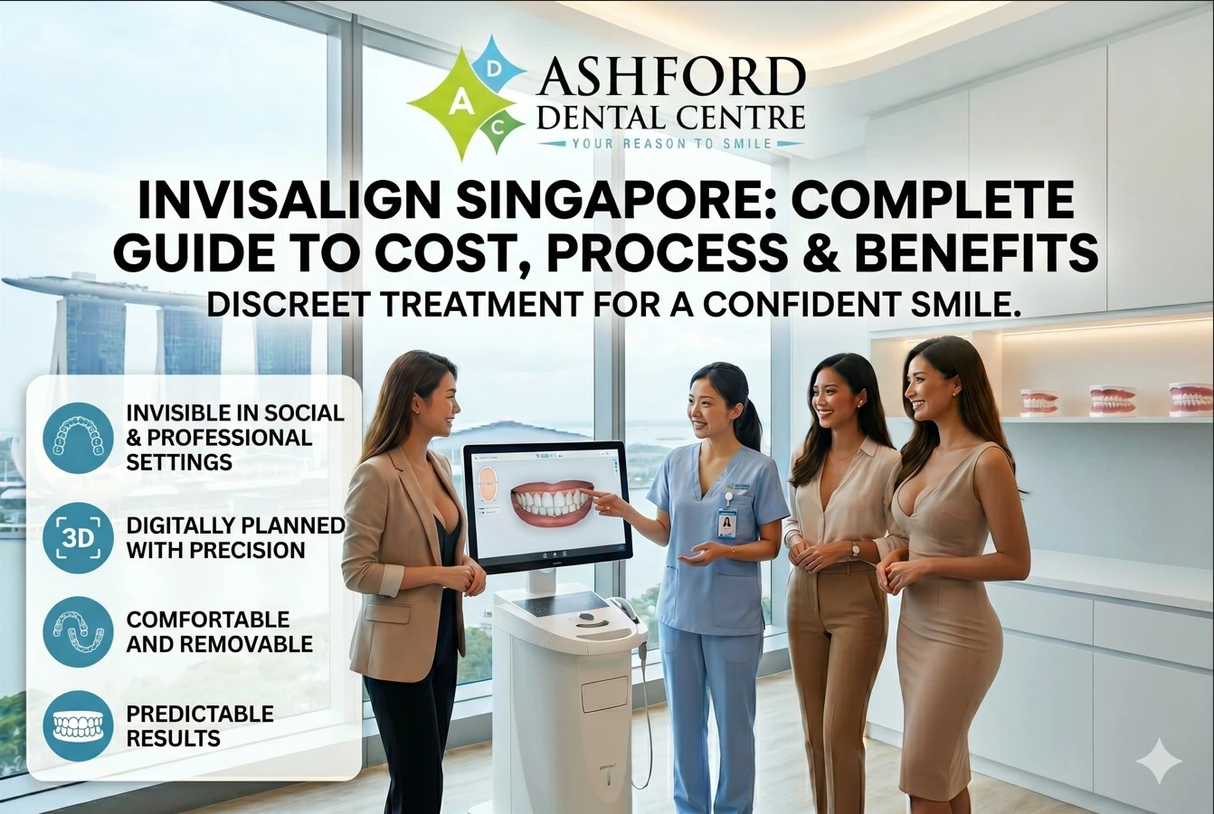 Invisalign Singapore – Complete In-Depth Guide to Cost, Treatment Process, Benefits & Invisalign Clinic in Singapore-Ashford Dental Center