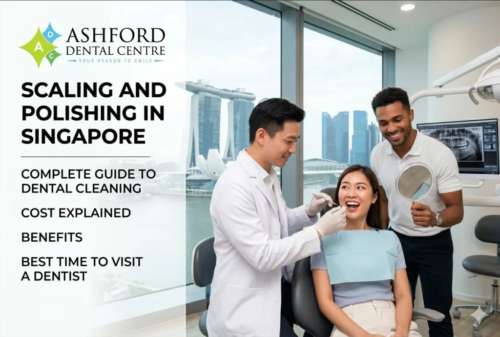 Scaling and Polishing Singapore Complete Guide to Dental Cleaning, Cost, Benefits & Best Time to Visit a Dentist-Ashford Dental Center