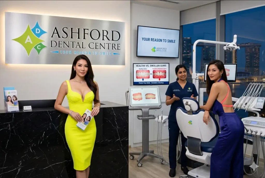 Swollen Gums Singapore Causes, Symptoms, Treatment & When to See a Dentist-Ashford Dental Center