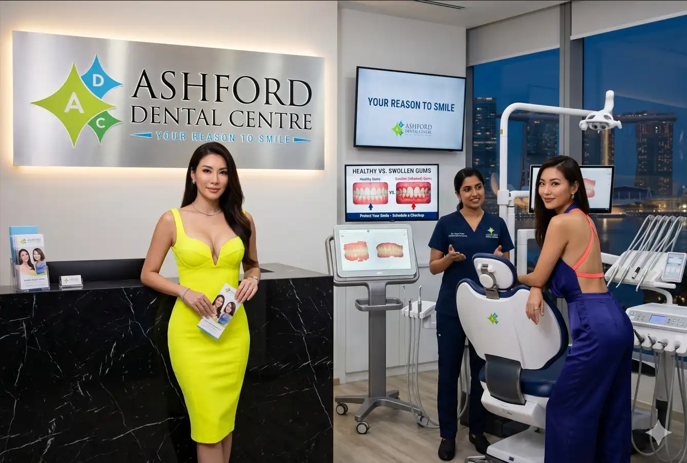 Swollen Gums Singapore Causes, Symptoms, Treatment & When to See a Dentist-Ashford Dental Center