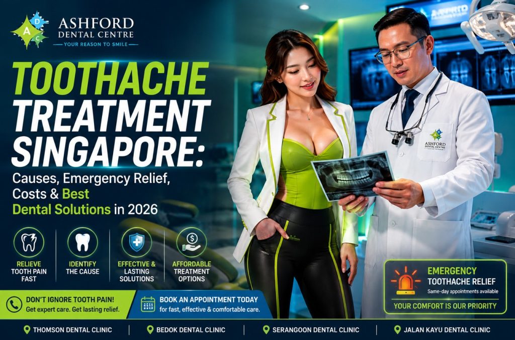 Toothache Treatment Singapore Causes, Emergency Relief, Costs & Dental Solutions in 2026