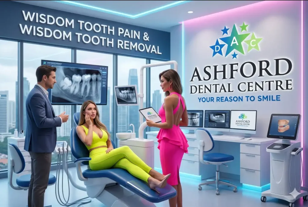 Wisdom Tooth Pain in Singapore Causes, Symptoms, Relief & When to Remove Wisdom Teeth-Ashford Dental Center