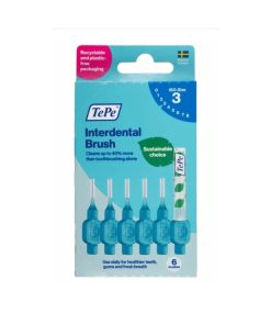 TePe Interdental Brush Size 3 - 0.6mm Blue